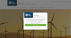 Desktop Screenshot of energy.sandia.gov