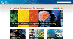 Desktop Screenshot of cognitivescience.sandia.gov
